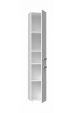 Obrázok pre Koupelnová skříňka NEL II 31x30x174 cm, bílá, lesklá