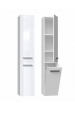 Obrázok pre Koupelnová skříňka NEL IV 31x30x174 cm, bílá, lesklá