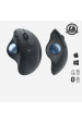 Obrázok pre Logitech Ergo M575 myš Kancelář Pro praváky RF bezdrátové + Bluetooth Trackball 2000 DPI