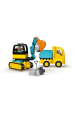 Obrázok pre LEGO DUPLO 10931 Nákladní auto a pásový bagr
