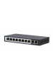 Obrázok pre Extralink Switch PoE PERSES 8x Gigabit PoE/PoE+, 2x RJ45 Uplink Gigabit, 96W