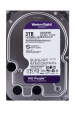 Obrázok pre Western Digital Blue Purple vnitřní pevný disk 3 TB 5400 ot/min 64 MB 3.5" Serial ATA III