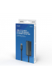 Obrázok pre SAVIO Adaptér USB-C 3.1 Gen.1 (M) na RJ-45 Gigabit Ethernet (F), 1000 Mb/s, AK-56, šedý