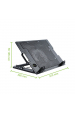 Obrázok pre Techly ICOOL-CP12TY chladicí podložka pro notebook 43,9 cm (17.3") 1400 ot/min Černá