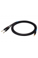 Obrázok pre SSQ MIJM1 SS-1813 Kabel Jack Stereo 3,5 mm - 2x Jack Mono 6,3 mm 1 m Černá