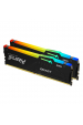 Obrázok pre Kingston Technology FURY Beast RGB paměťový modul 32 GB 2 x 16 GB DDR5 2800 MHz