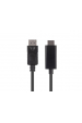 Obrázok pre Lanberg CA-DPHD-11CC-0018-BK kabelová redukce DisplayPort HDMI Černá