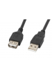 Obrázok pre Lanberg CA-USBE-10CC-0030-BK USB kabel USB 2.0 3 m USB A Černá