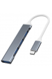 Obrázok pre VAKOSS HUB USB-C TC-4125X 1XUSB 3.0 3XUSB 2.0