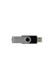 Obrázok pre Goodram UTS2 USB paměť 64 GB USB Typ-A 2.0 Černá, Stříbrná