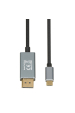 Obrázok pre iBox ITVCDP4K adaptér k video kabelům 1,8 m USB typu C DisplayPort Černá