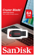 Obrázok pre SanDisk Cruzer Blade USB paměť 64 GB USB Typ-A 2.0 Černá, Červená