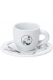 Obrázok pre Sada 4 šálků na espresso BIALETTI CAROUSEL Porcelán 4x 50 ml Bílá