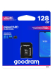 Obrázok pre Goodram M1AA-1280R12 paměťová karta 128 GB MicroSDXC Třída 10 UHS-I