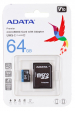 Obrázok pre ADATA 64GB, microSDHC, Class 10 UHS-I Třída 10