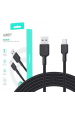 Obrázok pre AUKEY CB-NAC1 USB kabel 1 m USB A USB C Černá