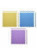 Obrázok pre Puzzle podložka multipack One Fitness MP10 žluto-modro-fialová