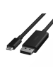 Obrázok pre Belkin AVC014bt2MBK 2 m USB typu C DisplayPort Černá