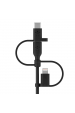 Obrázok pre Belkin BOOST CHARGE USB kabel 1 m USB A USB C/Micro-USB B/Lightning Černá