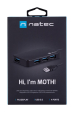 Obrázok pre NATEC Hub USB 3.0 Moth (4 porty, černý)