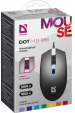 Obrázok pre Defender DOT MB-986 myš Pro praváky i leváky USB Typ-A Optický 1600 DPI