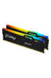 Obrázok pre Kingston Technology FURY Beast RGB paměťový modul 32 GB 2 x 16 GB DDR5 2800 MHz