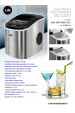 Obrázok pre Přenosný výrobník ledu LIN ICE PRO-S12 stříbrný