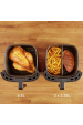 Obrázok pre Tefal Easy Fry & Grill EY801D 6,5 l Samostatné 1650 W Horkovzdušná fritéza Nerezová ocel