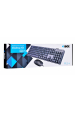 Obrázok pre Keyboard + mouse Set IBOX IKMS606 (USB 2.0; (US); black color; Optical; 800 DPI)