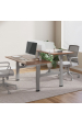 Obrázok pre Ergo Office ER-404G Electric Double Height Adjustable Standing/Sitting Desk Frame without Desk Tops Gray