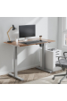 Obrázok pre Ergo Office ER-403G Sit-stand Desk Table Frame Electric Height Adjustable Desk Office Table Without Table Top Gray