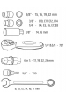 Obrázok pre Sada nářadí na motorku - 25 kusů.