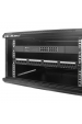 Obrázok pre Qoltec 54489 RACK 19" skříň | 6U | 600 x 370 x 600 | Děrované dveře