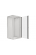 Obrázok pre Lanberg wall-mounted installation rack cabinet 19'' 27U 600x600mm gray (glass door)