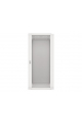 Obrázok pre Lanberg wall-mounted installation rack cabinet 19'' 27U 600x600mm gray (glass door)