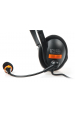 Obrázok pre NATEC Drone Sluchátka s mikrofonem Kabel Přes hlavu Hovory/hudba Černá, Oranžová