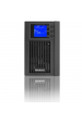 Obrázok pre Qoltec 53981 UPS | On-line | Čistá sinusová vlna | 2kVA | 1,6 kW | LCD | USB