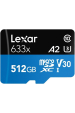 Obrázok pre Lexar 633x 512 GB MicroSDXC UHS-I Třída 10