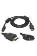 Obrázok pre Akasa HDMI zu DisplayPort Adapater Kabel - schwarz - Kabel - Digital/Display/Video HDMI kabel 250 m HDMI Typ A (standardní) Černá