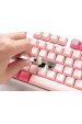 Obrázok pre Ducky One 3 TKL Gossamer Pink klávesnice Hraní USB Americká angličtina Růžová, Bílá