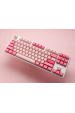 Obrázok pre Ducky One 3 TKL Gossamer Pink klávesnice Hraní USB Americká angličtina Růžová, Bílá