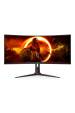 Obrázok pre AOC G2 CU34G2XP počítačový monitor 86,4 cm (34") 3440 x 1440 px UltraWide Quad HD LED Černá, Červená