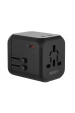 Obrázok pre AUKEY PA-TA04 Universal Travel Adapter Charger 30W with USB-C & USB-A UK USA EU AUS CHN 150 Countries