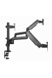 Obrázok pre Gembird MA-DA3-01 Držák/stojan na monitor 68,6 cm (27") Stůl Černá