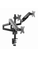 Obrázok pre Gembird MA-DA3-01 Držák/stojan na monitor 68,6 cm (27") Stůl Černá