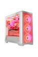 Obrázok pre Počítačová skříň MODECOM VOLCANO EXPANSE S APEX ARGB MIDI White