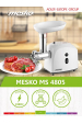 Obrázok pre Mesko Home MS 4805 mlýnek na maso 600 W Bílá