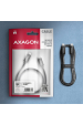 Obrázok pre Axagon BUCM4X-CM10AB USB kabel USB4 Gen 3x2 1 m USB C Černá