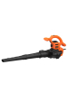 Obrázok pre Black & Decker BEBLV260-QS odfukovač listí 2600 W 315 km/h