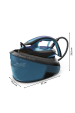 Obrázok pre Tefal Express Vision SV8151 2800 W 1,8 l Durilium AirGlide Autoclean soleplate Modrá, Černá